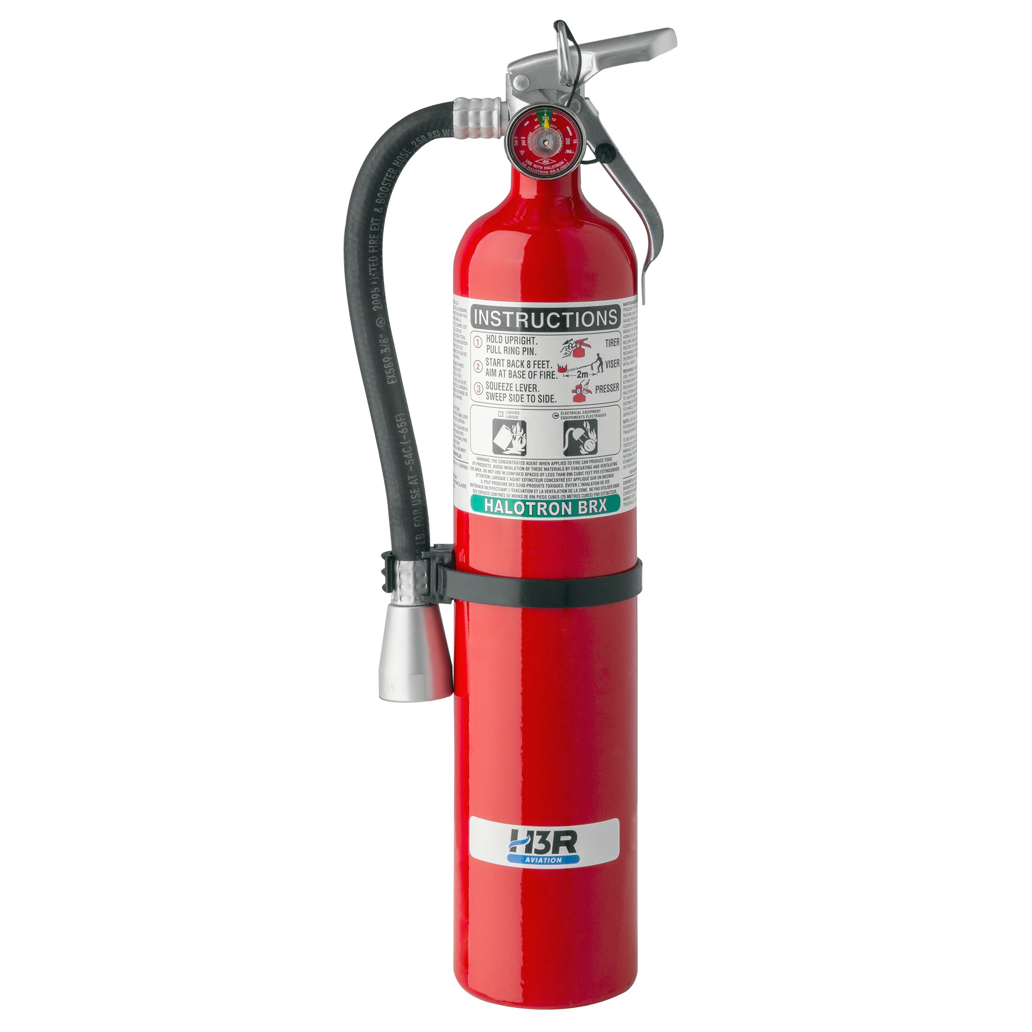 349TS - 3.75 lb. Halotron BrX Fire Extinguisher
