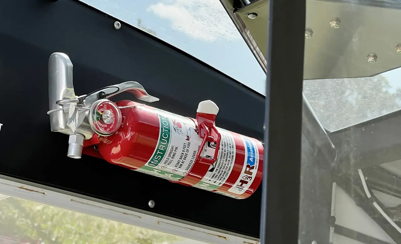 Choosing the Right Fire Extinguisher for Your Aircraft