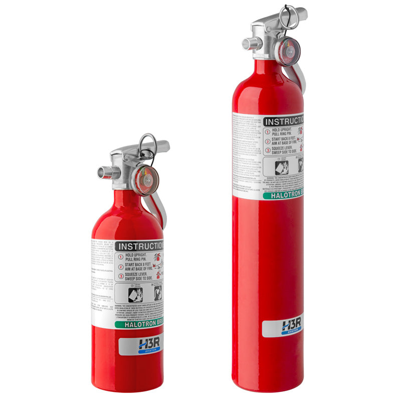 Halotron BrX Fire Extinguishers H3R Aviation