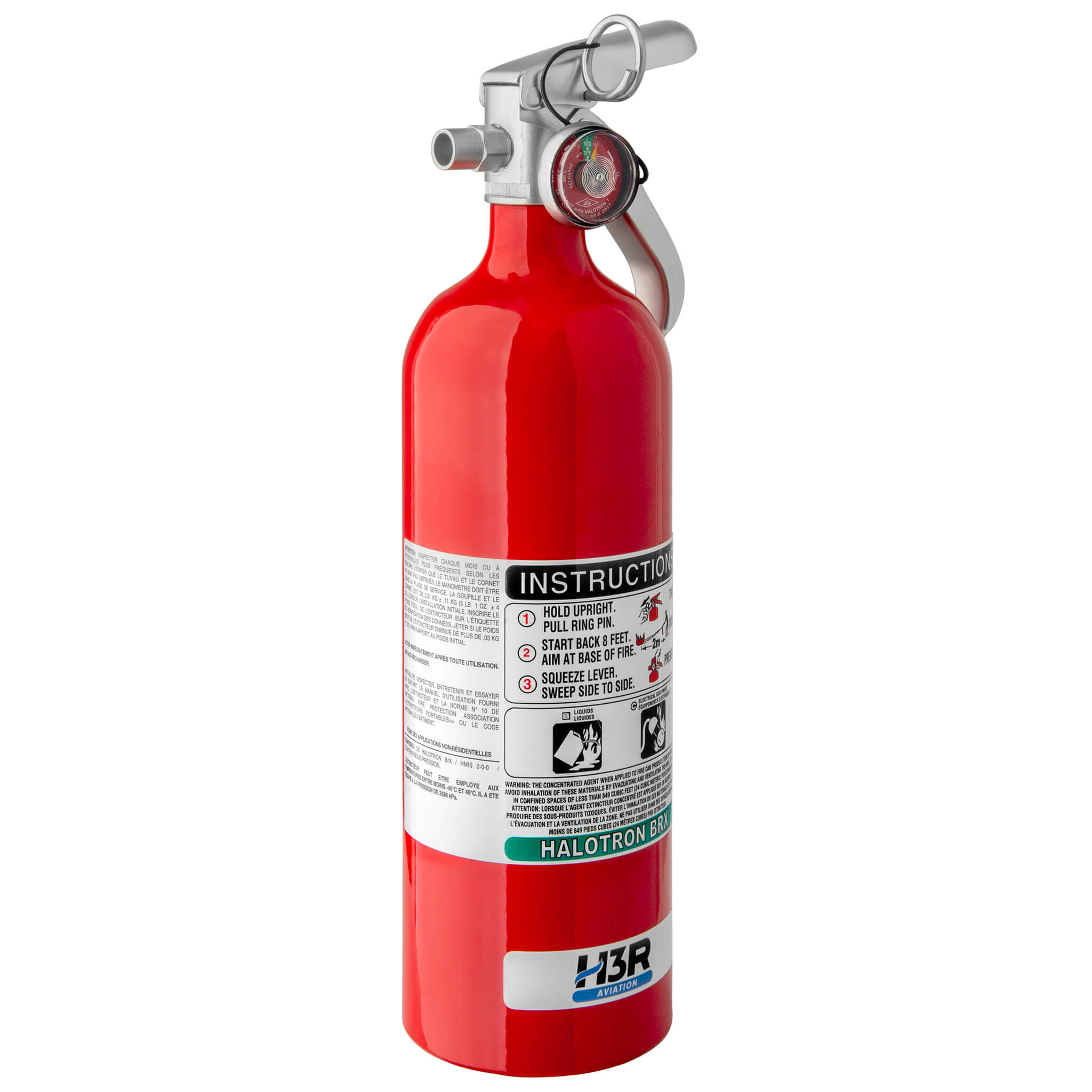 339TS - 3.55 lb. Halotron BrX Fire Extinguisher