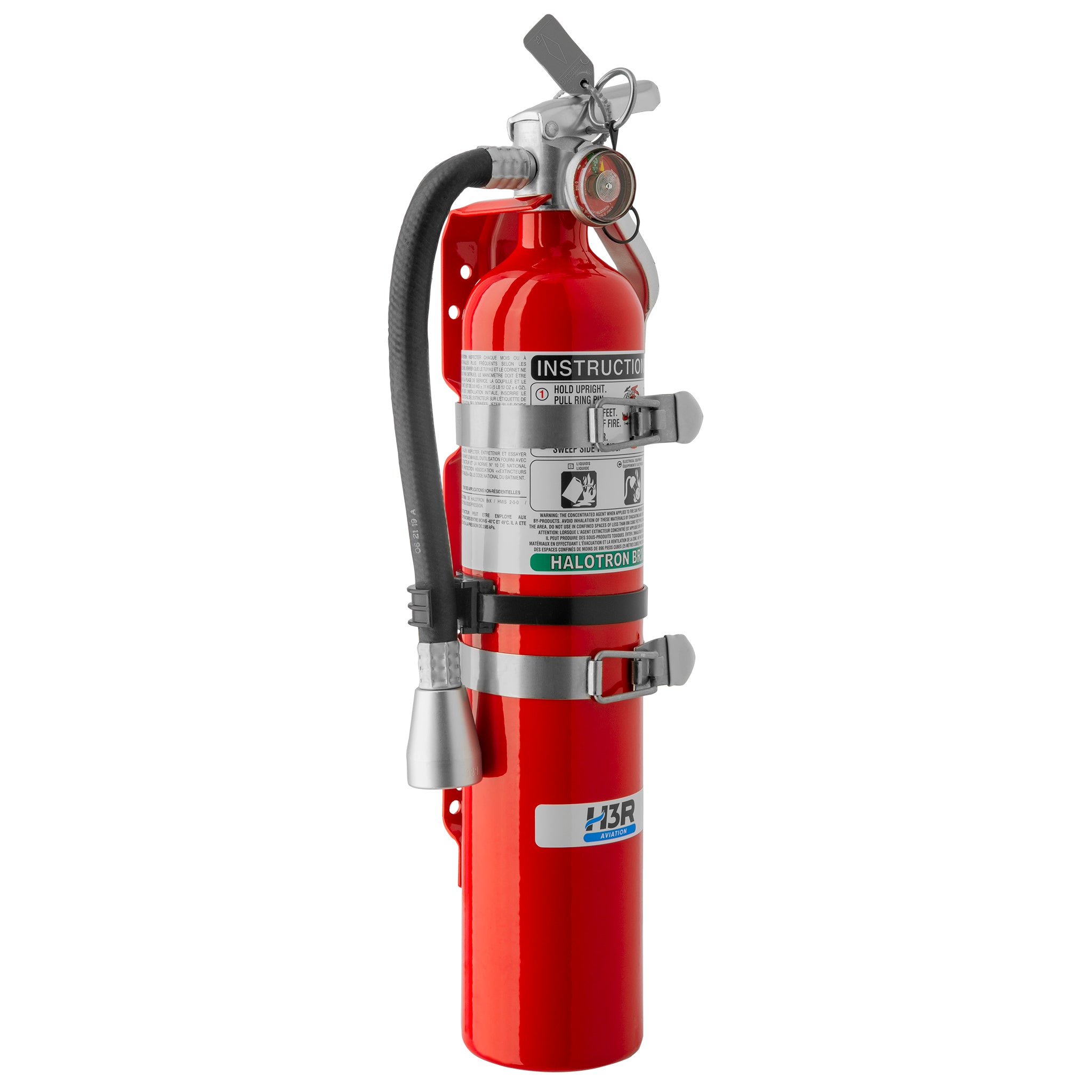 898 - Vehicle Bracket for 3.75 lb. HT Series Halotron BrX fire extinguishers