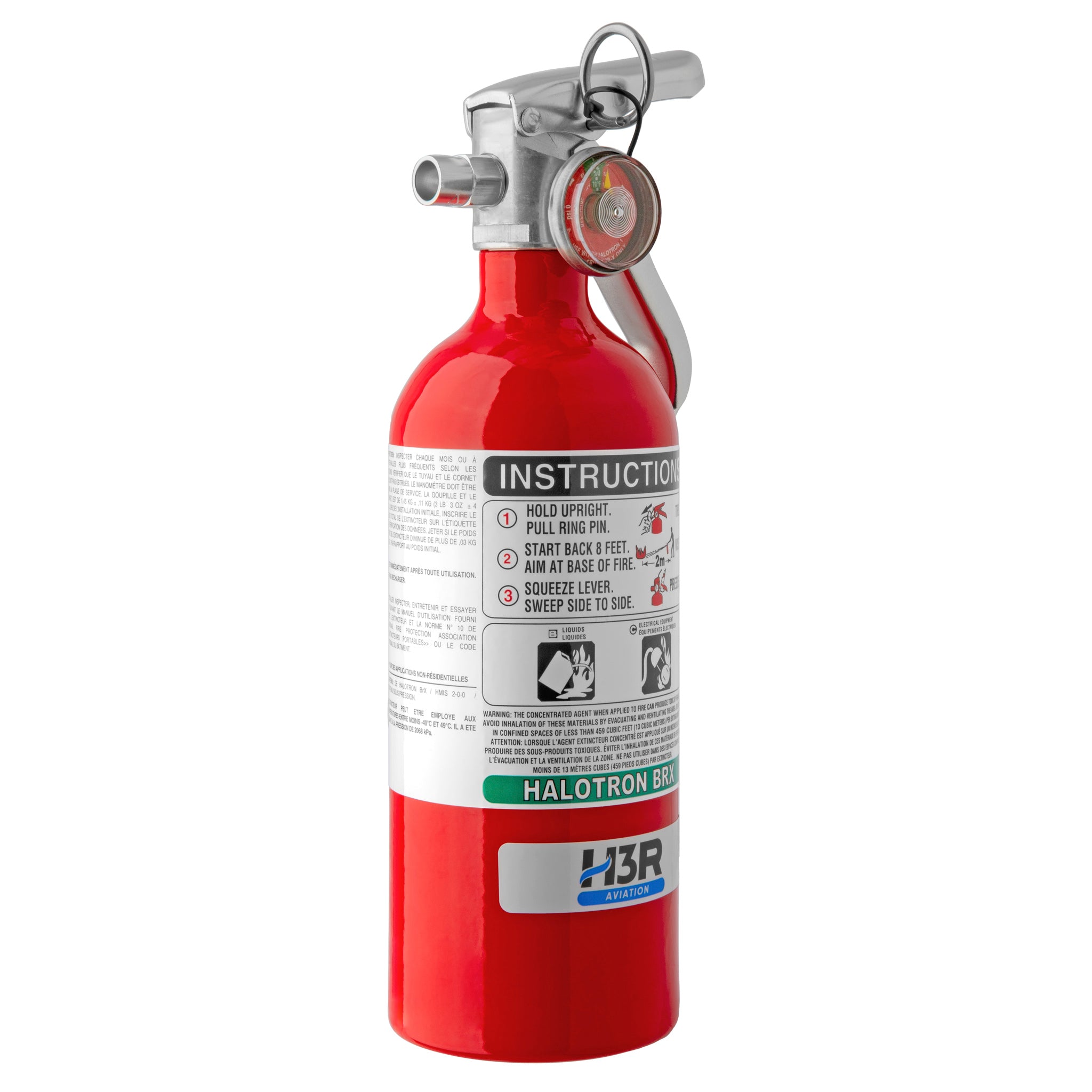 A337TS - 1.79 lb. Halotron BrX Fire Extinguisher