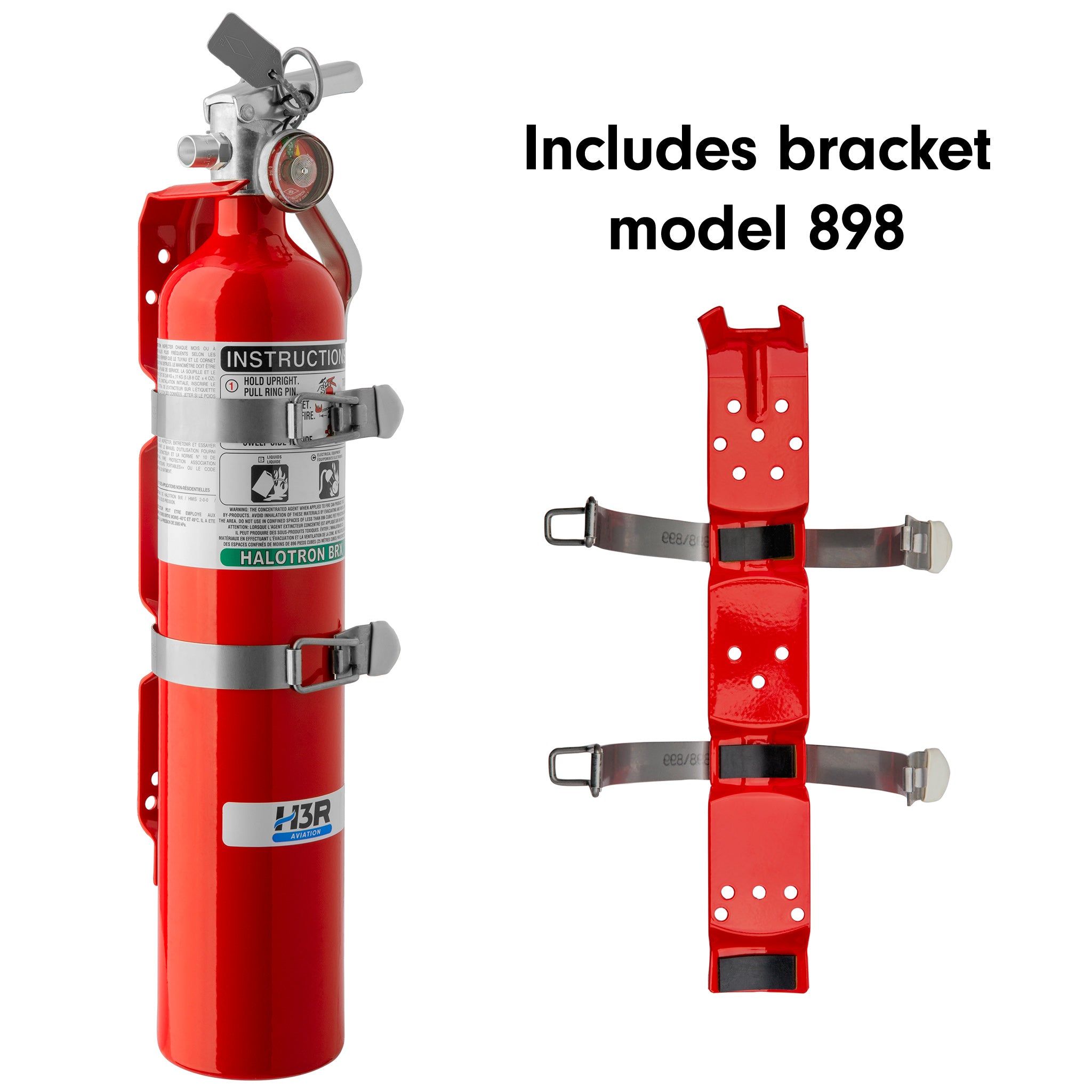 347TS - 3.75 lb. Halotron BrX Fire Extinguisher