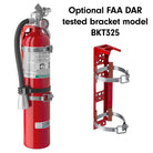 H3R Aviation 349TS - 3.75 lb. Halotron BrX Fire Extinguisher with BKT325 bracket