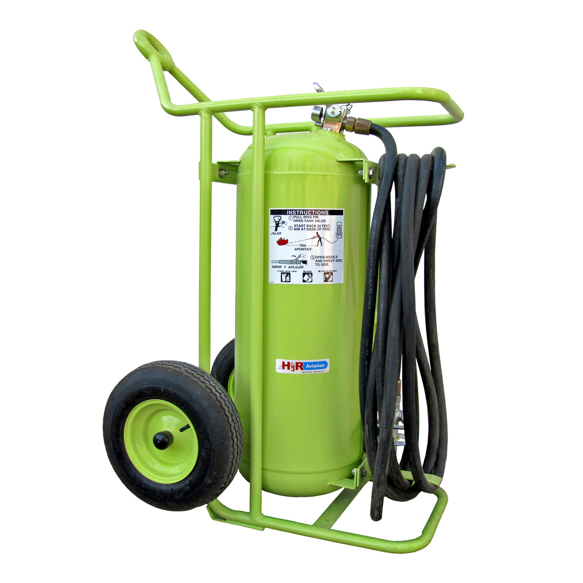 H3R Aviation model 775 - 150 lb. Wheeled Novec 1230 Fire Extinguisher