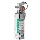 H3R Aviation Chrome model A344TC - 1.25 lb. Halon Fire Extinguisher