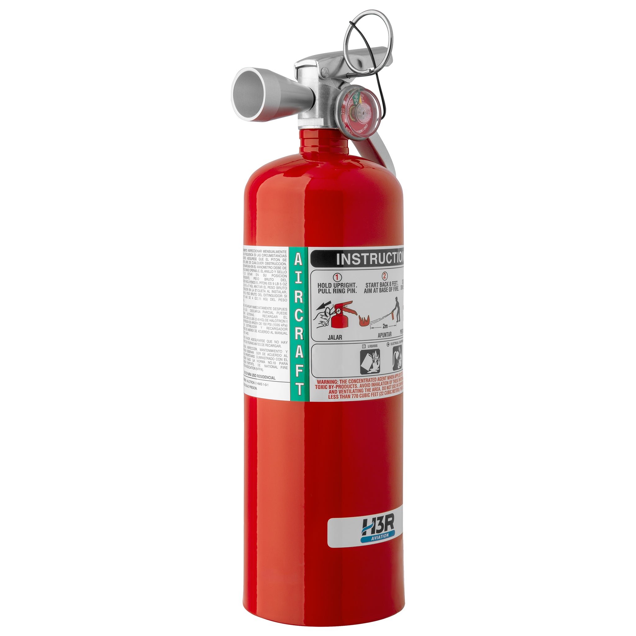 Halon-alternative Halotron® 1 fire extinguisher Model B394TS