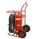 H3R Aviation Model B674 - 150 lb. Wheeled Halotron 1 Fire Extinguisher
