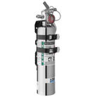 Chrome halon fire extinguisher