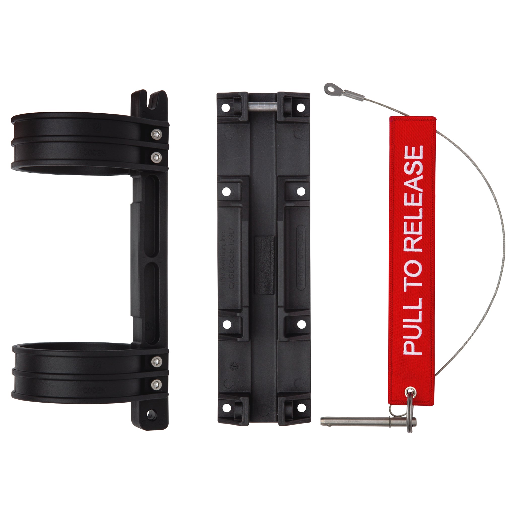 NB500 - 5" Diameter Extreme Duty Fire Extinguisher Bracket